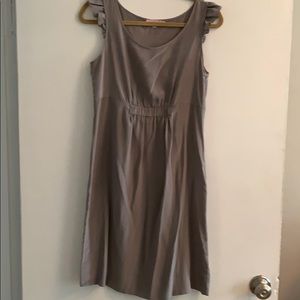 Calypso st Barth grey silk dress size L